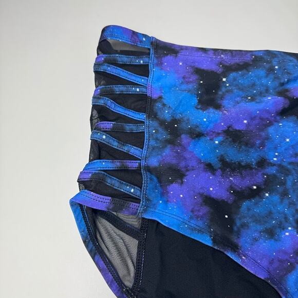 NWT Hot Topic Women's Galaxy High Waisted Swim Bikini Bottoms Plus Size 4X - Picture 5 of 12